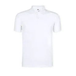 Gift Campaign Polo bianca da adulto cotone piquet da 175g/m2 della Fruit Of The Loom> Polo Personalizzate