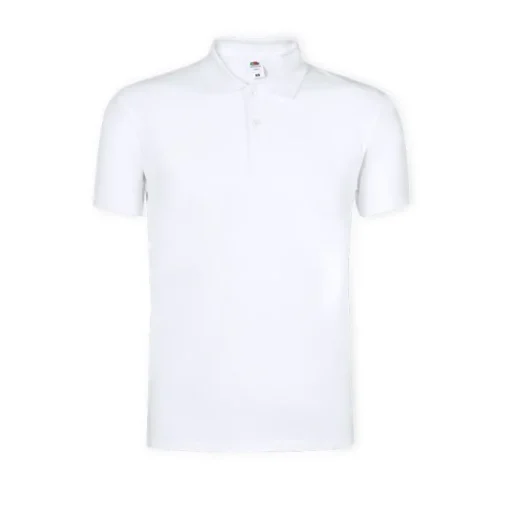 Gift Campaign Polo bianca da adulto cotone piquet da 175g/m2 della Fruit Of The Loom> Polo Personalizzate