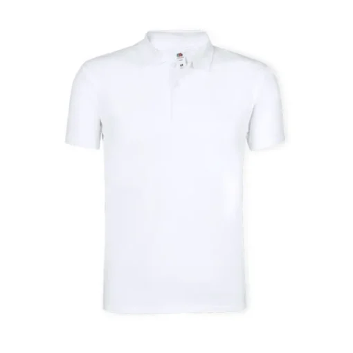 Gift Campaign Polo bianca da adulto cotone piquet da 175g/m2 della Fruit Of The Loom> Polo Personalizzate