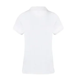 Gift Campaign Polo bianca da donna con 2 bottoni in 100% cotone piqué 220 g/m2></noscript> Polo Personalizzate