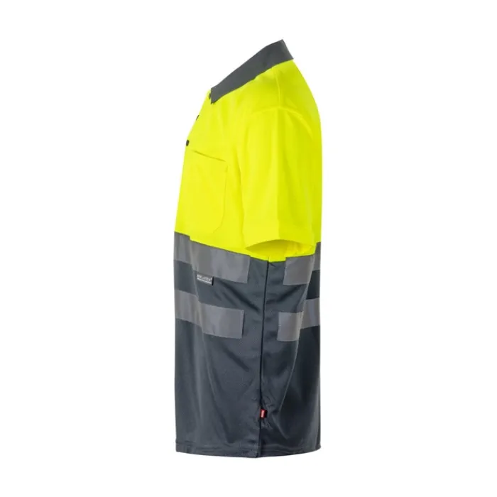 Gift Campaign Polo bicolore da lavoro extra large in poliestere da 160g/m2 Velilla> Polo Personalizzate