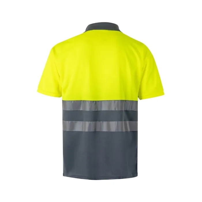 Gift Campaign Polo bicolore da lavoro extra large in poliestere da 160g/m2 Velilla> Polo Personalizzate