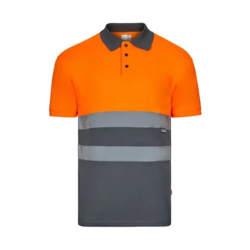 Gift Campaign Polo bicolore da lavoro extra large in poliestere da 160g/m2 Velilla> Polo Personalizzate