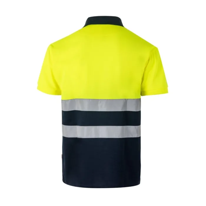 Gift Campaign Polo bicolore da lavoro in poliestere 160g/m2 extra large Velilla> Polo Personalizzate
