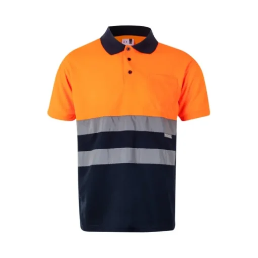 Gift Campaign Polo bicolore da lavoro in poliestere 160g/m2 extra large Velilla> Polo Personalizzate
