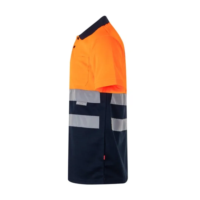 Gift Campaign Polo bicolore da lavoro in poliestere 160g/m2 extra large Velilla> Polo Personalizzate