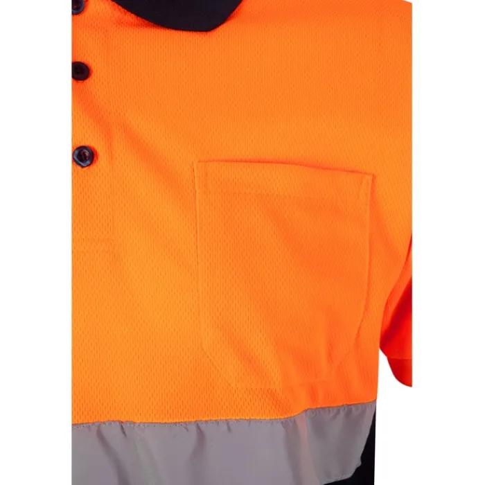 Gift Campaign Polo bicolore da lavoro microforata in poliestere 160g/m2 Velilla> Polo Personalizzate