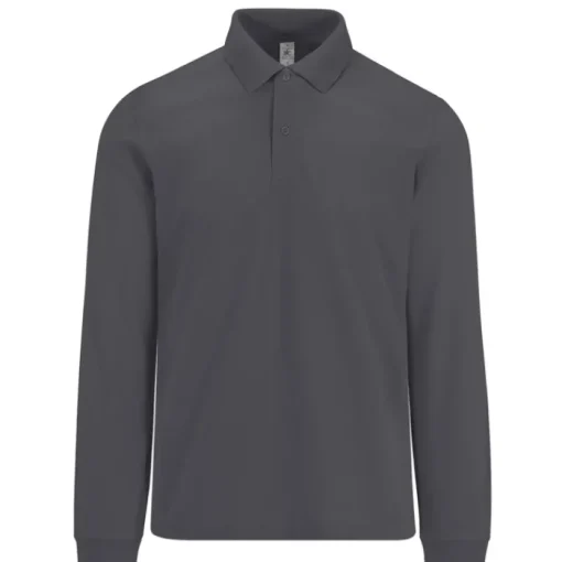 Gift Campaign Polo classica a maniche lunghe in cotone piqué 180 g/m2 B&C> Polo Personalizzate