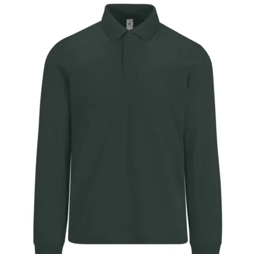 Gift Campaign Polo classica a maniche lunghe in cotone piqué 180 g/m2 B&C> Polo Personalizzate