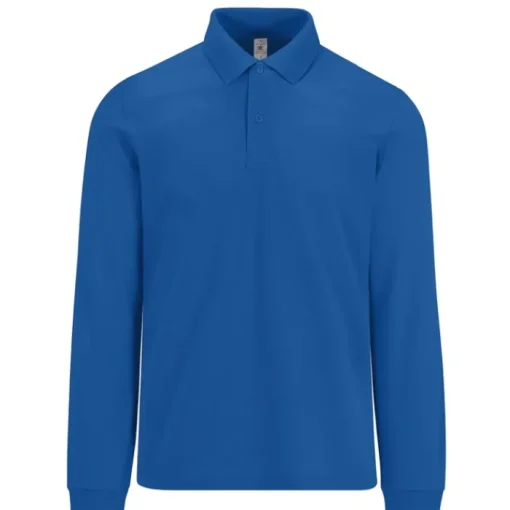 Gift Campaign Polo classica a maniche lunghe in cotone piqué 180 g/m2 B&C> Polo Personalizzate
