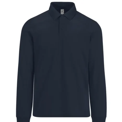 Gift Campaign Polo classica a maniche lunghe in cotone piqué 180 g/m2 B&C> Polo Personalizzate