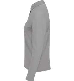 Gift Campaign Polo classica da donna a maniche lunghe in cotone piqué 180 g/m2 B&C><noscript><img width=