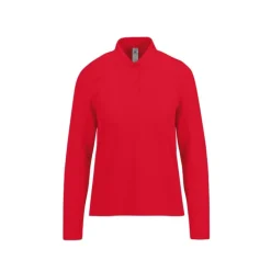 Gift Campaign Polo classica da donna a maniche lunghe in cotone piqué 180 g/m2 B&C><noscript><img width=