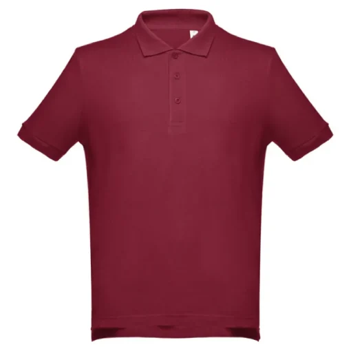 Gift Campaign Polo con maniche a costine in cotone piquet da 195 g/m2 THC Adam> Polo Personalizzate