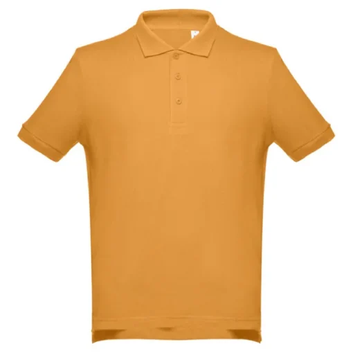 Gift Campaign Polo con maniche a costine in cotone piquet da 195 g/m2 THC Adam> Polo Personalizzate
