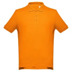 Gift Campaign Polo con maniche a costine in cotone piquet da 195 g/m2 THC Adam></noscript> Polo Personalizzate