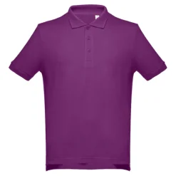 Gift Campaign Polo con maniche a costine in cotone piquet da 195 g/m2 THC Adam></noscript> Polo Personalizzate