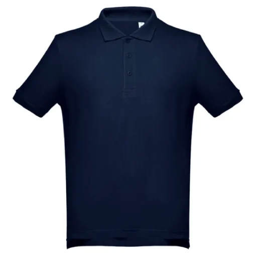 Gift Campaign Polo con maniche a costine in cotone piquet da 195 g/m2 THC Adam> Polo Personalizzate