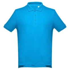 Gift Campaign Polo con maniche a costine in cotone piquet da 195 g/m2 THC Adam></noscript> Polo Personalizzate