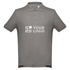 Gift Campaign Polo con maniche a costine in cotone piquet da 195 g/m2 THC Adam></noscript> Polo Personalizzate