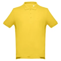 Gift Campaign Polo con maniche a costine in cotone piquet da 195 g/m2 THC Adam></noscript> Polo Personalizzate