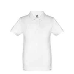 Gift Campaign Polo da bambino personalizzata in cotone piquet 195 g/m2 THC Adam Kids> Polo Personalizzate