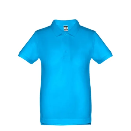 Gift Campaign Polo da bambino personalizzata in cotone piquet 195 g/m2 THC Adam Kids> Polo Personalizzate