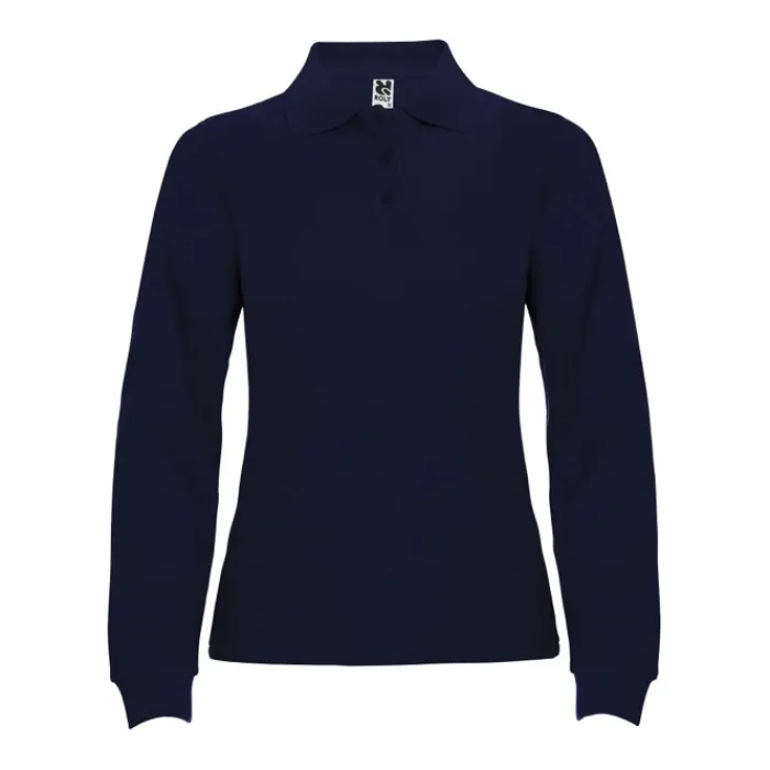 Gift Campaign Polo da donna a maniche lunghe in 100% cotone piqué 220 g/m2 Roly> Polo Personalizzate