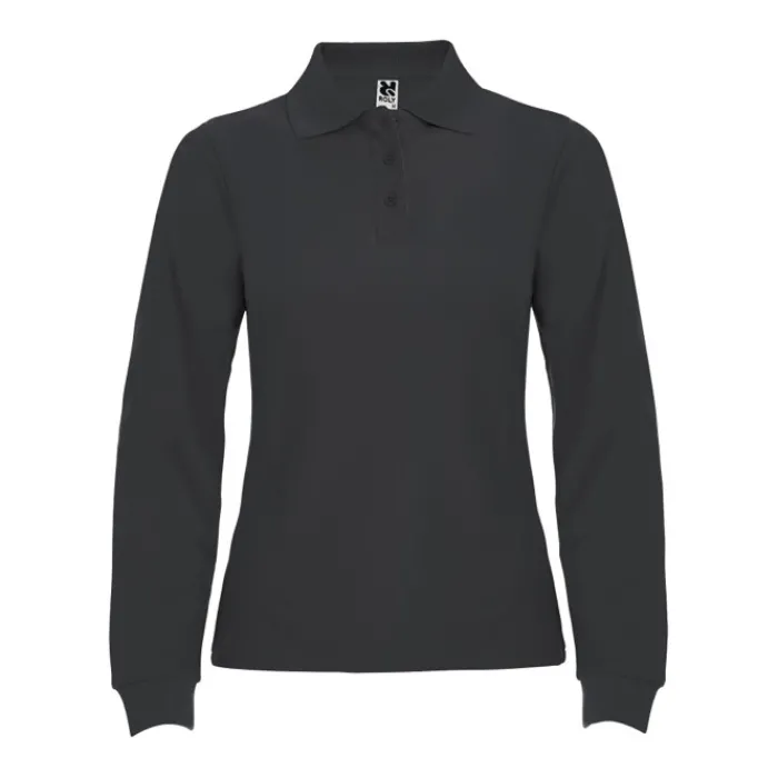 Gift Campaign Polo da donna a maniche lunghe in 100% cotone piqué 220 g/m2 Roly> Polo Personalizzate