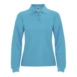 Gift Campaign Polo da donna a maniche lunghe in 100% cotone piqué 220 g/m2 Roly><noscript><img width=