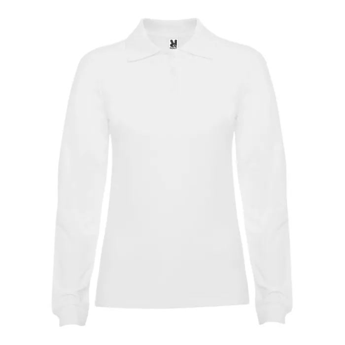 Gift Campaign Polo da donna a maniche lunghe in 100% cotone piqué 220 g/m2 Roly> Polo Personalizzate