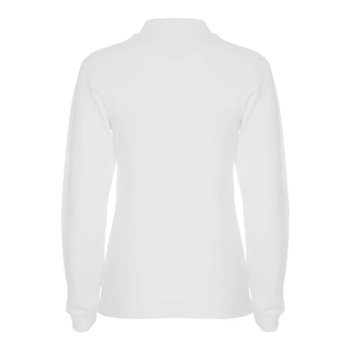 Gift Campaign Polo da donna a maniche lunghe in 100% cotone piqué 220 g/m2 Roly> Polo Personalizzate