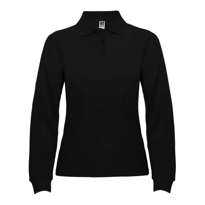 Gift Campaign Polo da donna a maniche lunghe in 100% cotone piqué 220 g/m2 Roly> Polo Personalizzate