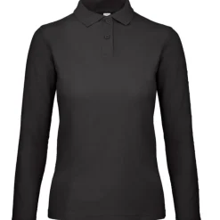 Gift Campaign Polo da donna a maniche lunghe in cotone da 180 g/m2 B&C> Polo Personalizzate