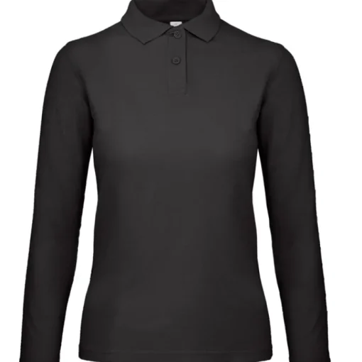 Gift Campaign Polo da donna a maniche lunghe in cotone da 180 g/m2 B&C> Polo Personalizzate