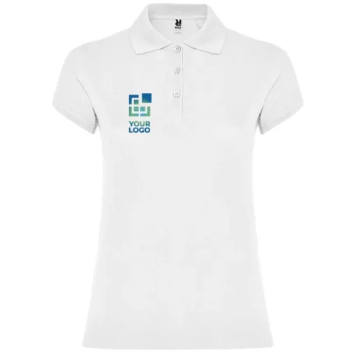 Gift Campaign Polo da donna aderente in 100% cotone piqué da 200 g/m2 Roly> Polo Personalizzate