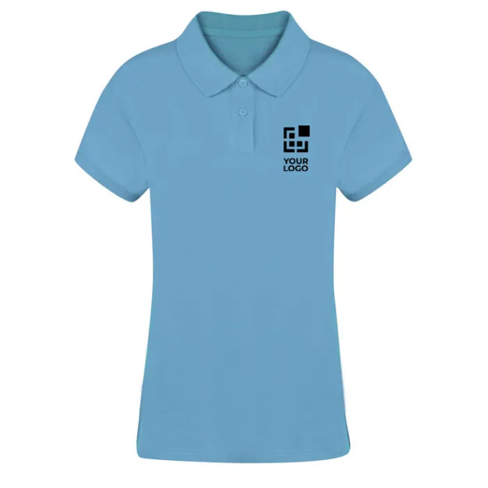 Gift Campaign Polo da donna con 2 bottoni in 100% cotone pettinato ring spun 220 g/m2> Polo Personalizzate