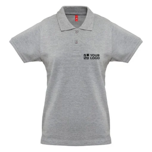 Gift Campaign Polo da donna con spacchi laterali in cotone piquet 240g/m2 THC Monaco> Polo Personalizzate