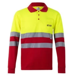 Gift Campaign Polo da lavoro a manica lunga con bande riflettenti 160 g/m2 Velilla></noscript> Polo Personalizzate