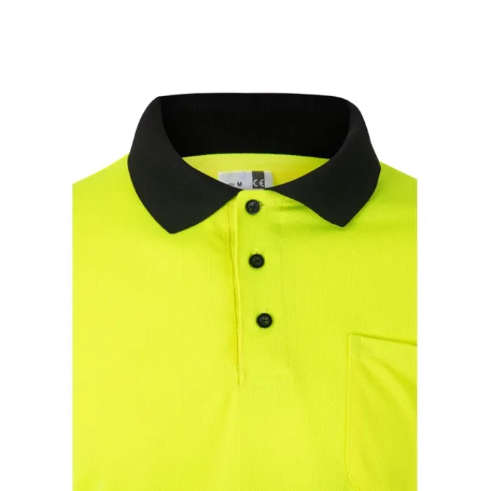 Gift Campaign Polo da lavoro a manica lunga con bande riflettenti 160 g/m2 Velilla> Polo Personalizzate
