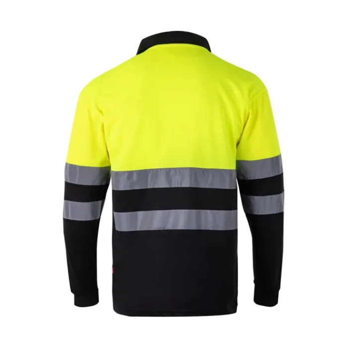 Gift Campaign Polo da lavoro a manica lunga con bande riflettenti 160 g/m2 Velilla> Polo Personalizzate