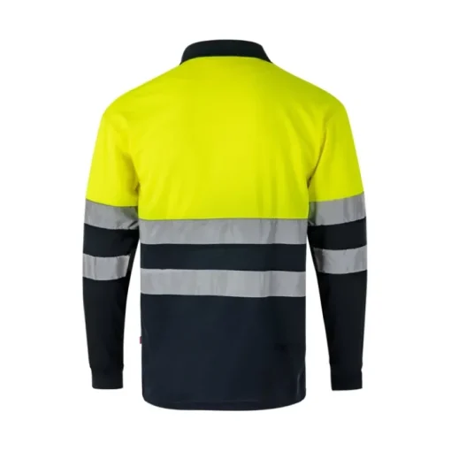 Gift Campaign Polo da lavoro a maniche lunghe con bande riflettenti 160 g/m2 Velilla> Polo Personalizzate