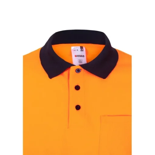 Gift Campaign Polo da lavoro a maniche lunghe con bande riflettenti 160 g/m2 Velilla> Polo Personalizzate