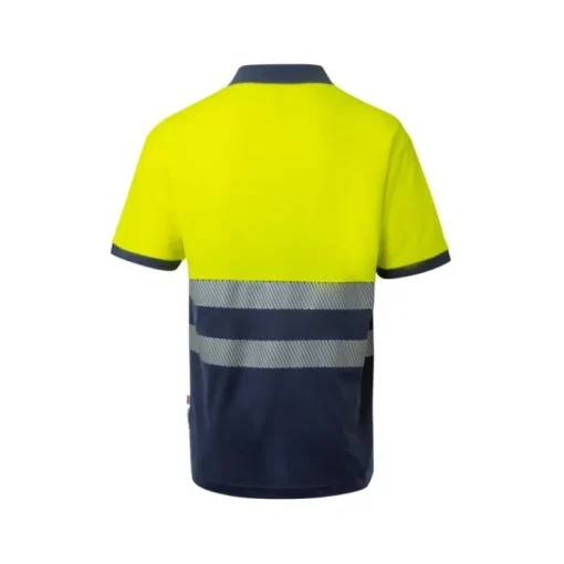 Gift Campaign Polo da lavoro a maniche corte in piqué bicolore 150 g/m2 Velilla> Polo Personalizzate