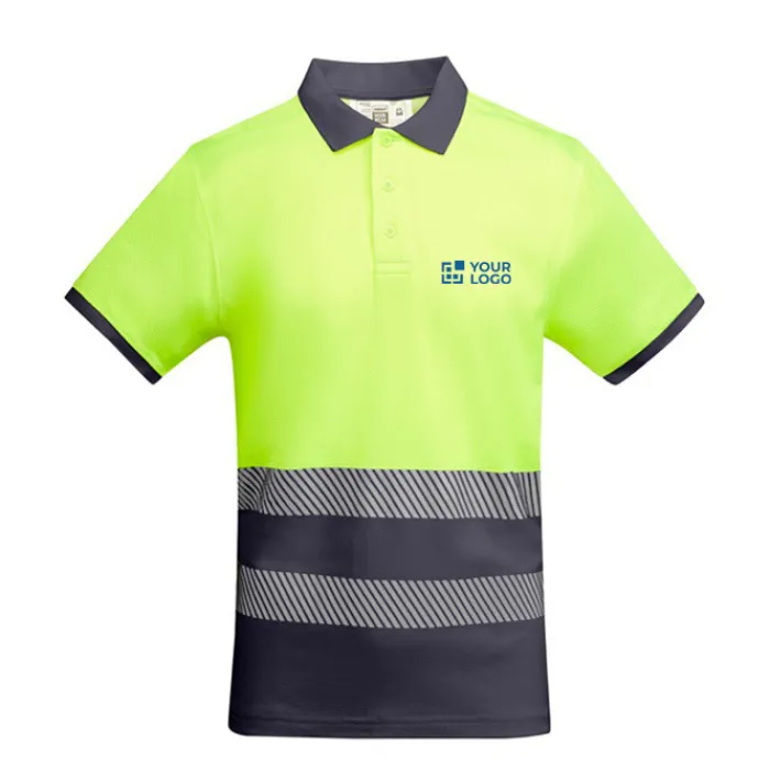 Gift Campaign Polo da lavoro ad alta visibilità a maniche corte 170 g/m2 Roly Atrio> Polo Personalizzate