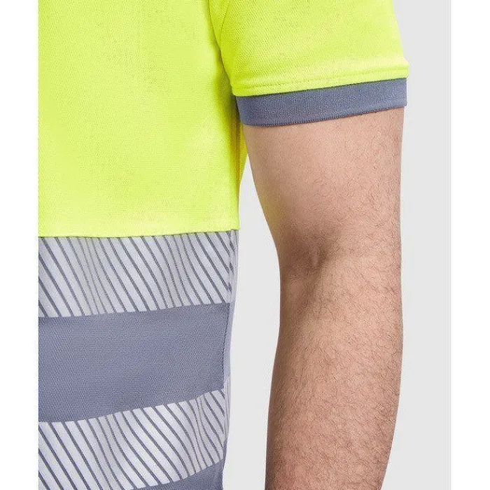 Gift Campaign Polo da lavoro ad alta visibilità a maniche corte 170 g/m2 Roly Atrio> Polo Personalizzate