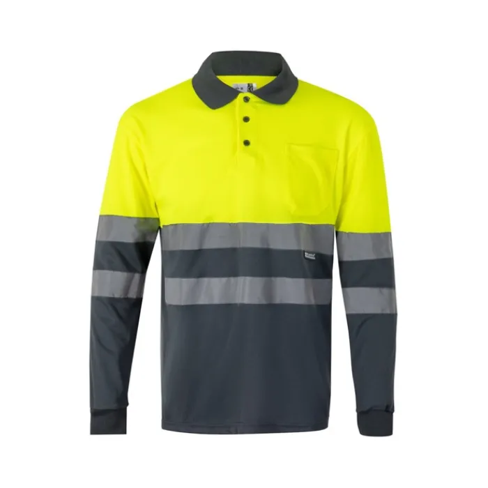 Gift Campaign Polo da lavoro grande a maniche lunghe in poliestere 160g/m2 Velilla> Polo Personalizzate