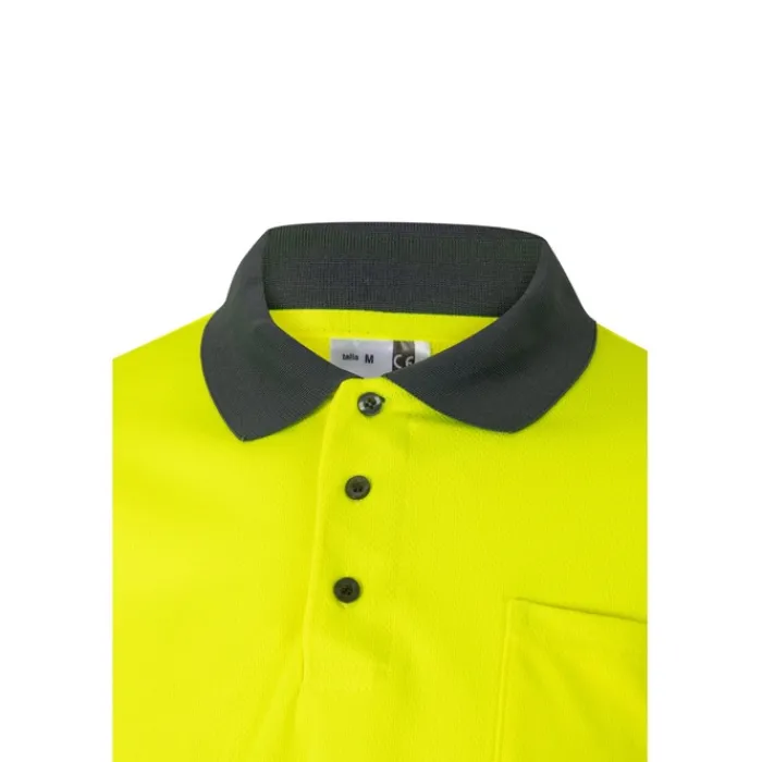 Gift Campaign Polo da lavoro grande a maniche lunghe in poliestere 160g/m2 Velilla> Polo Personalizzate