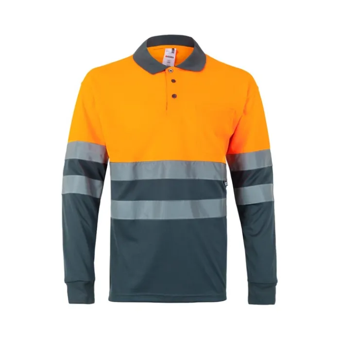 Gift Campaign Polo da lavoro grande a maniche lunghe in poliestere 160g/m2 Velilla> Polo Personalizzate