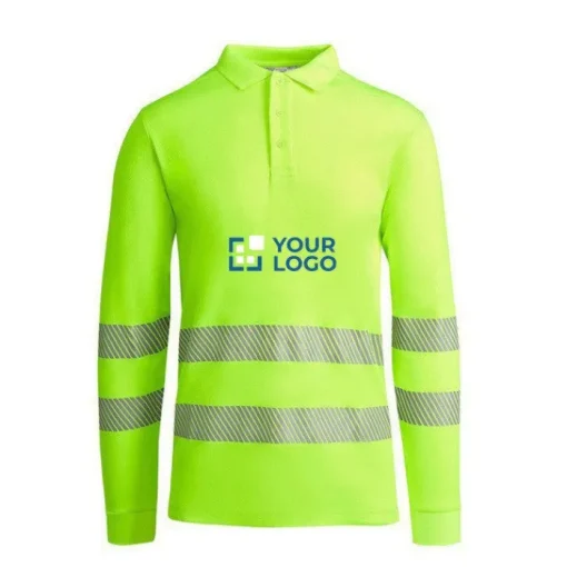 Gift Campaign Polo da lavoro tecnica a maniche lunghe 170 g/m2 Roly Atrio LS> Polo Personalizzate